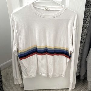Brandy Melville Rainbow Stripe Top